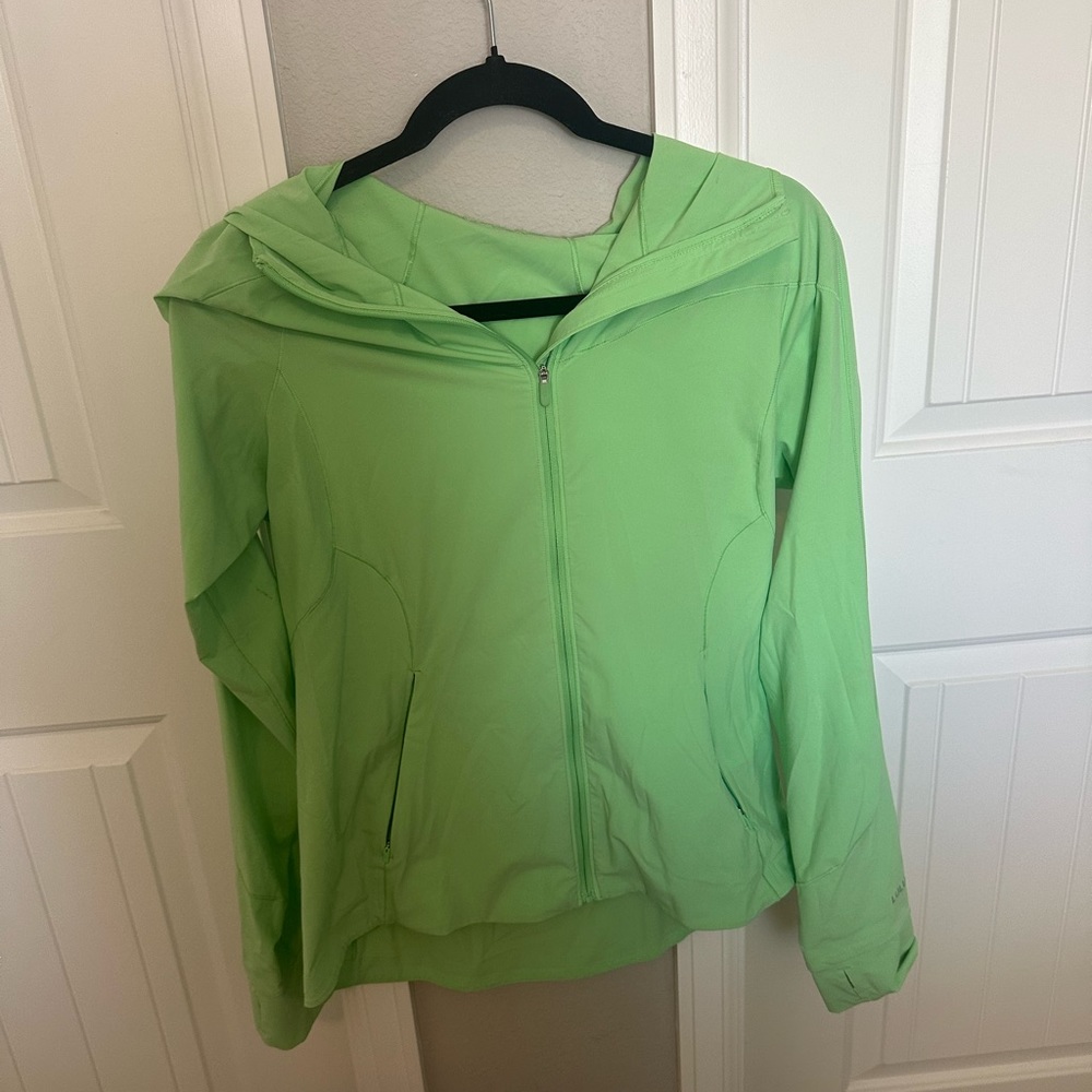 Lululemon Mist Over Windbreaker- Green, 8